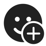 Emoji Add SVG Icon